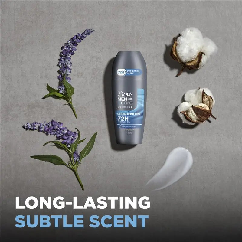 Dove Men+Care Advanced Clean Comfort Deodorant Roll-on 50ml