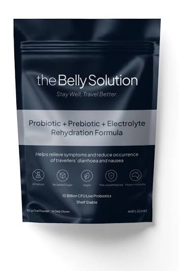 the Belly Solution Probiotic + Prebiotic + Electrolyte Rehydration Formula 112g