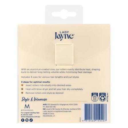 Lady Jayne Thermal Rollers 8pc