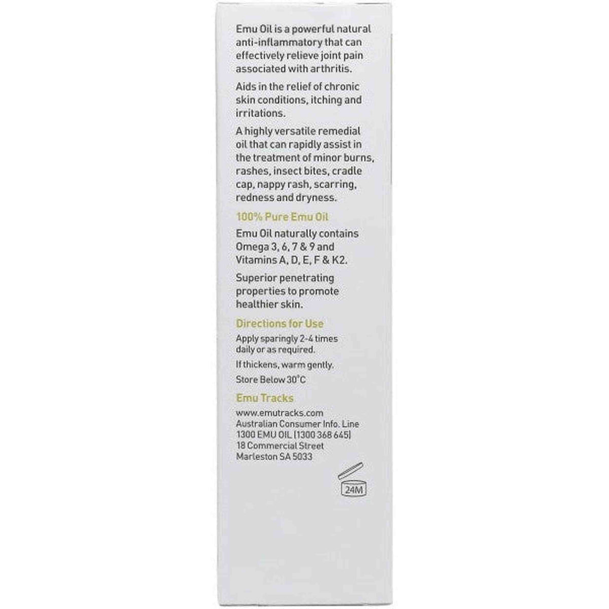 Emu Tracks Pure Emu Oil 100 ML
