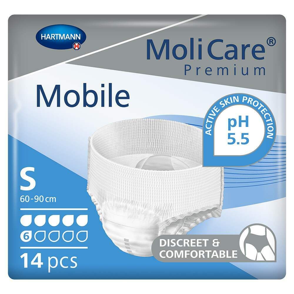 Molicare Premium Mobile 6D Small 14PK - Cutprice Online