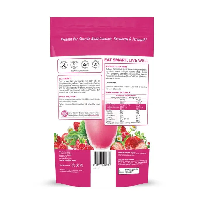 Morlife Protein Water Berrylicious 400G - Cutprice Online