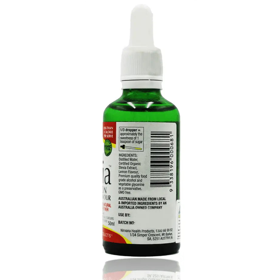 NIRVANA Liquid Stevia Lemon 50ml NIRVANA
