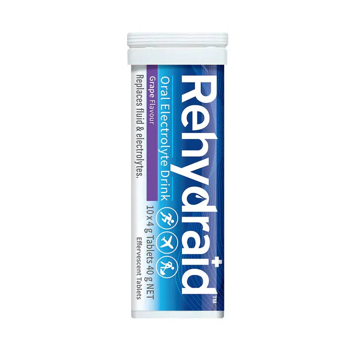 Rehydraid Effervescent Grape 10 Tabs