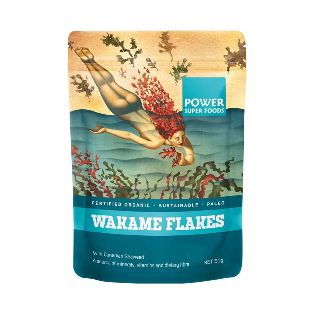 POWER SUPER FOODS Wakame Flakes "The Origin Series" 50g POWER SUPER FOODS
