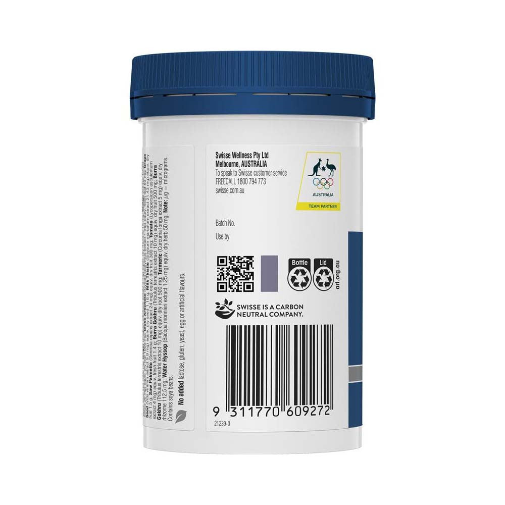 Swisse Men's Ultivite 50+ Multivitamin 60 Tablets - Cutprice Online