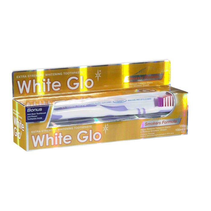 White Glo Smokers Toothpaste 150g - Cutprice Online