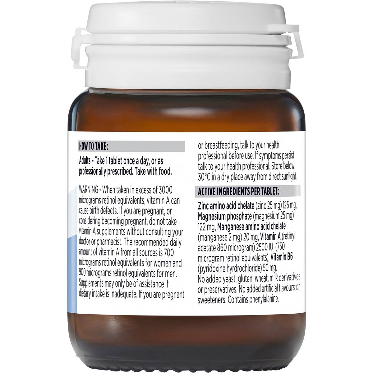 Blackmores Bio Zinc 84 Tablets - Cutprice Online