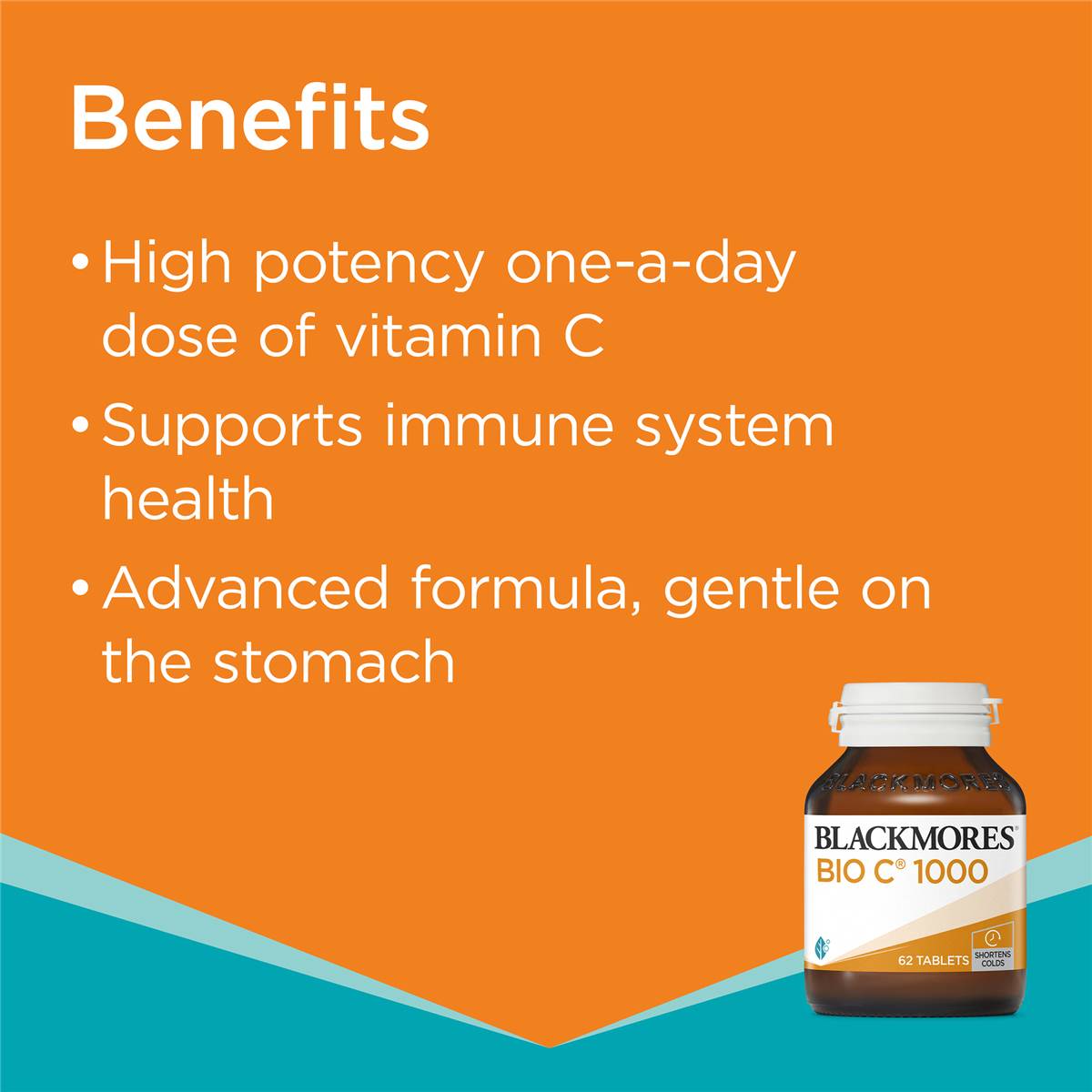 Blackmores Bio C 1000mg 62 Tablets - Cutprice Online
