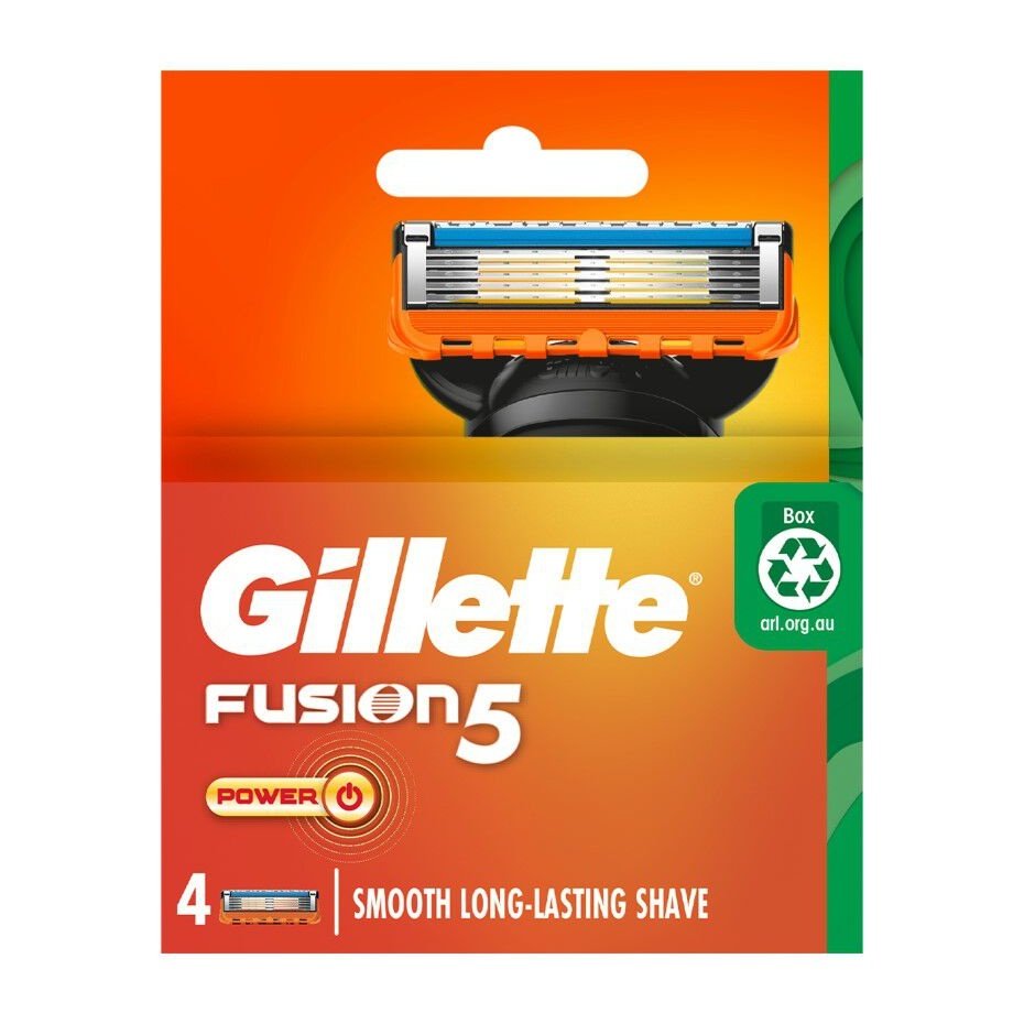 Gillette Fusion Power Cartidges 4PK - Cutprice Online