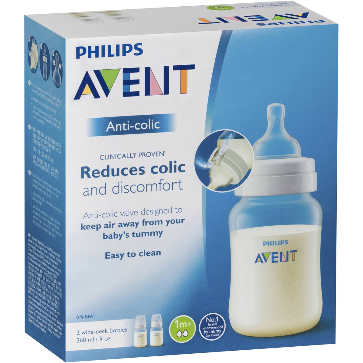 Avent Anti-colic Baby Feeding Bottle 125ml Twin Pack - Cutprice Online