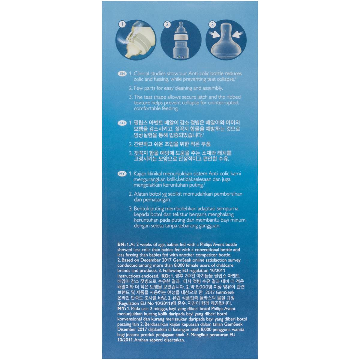 Avent Anti-colic Baby Feeding Bottle 125ml Twin Pack - Cutprice Online