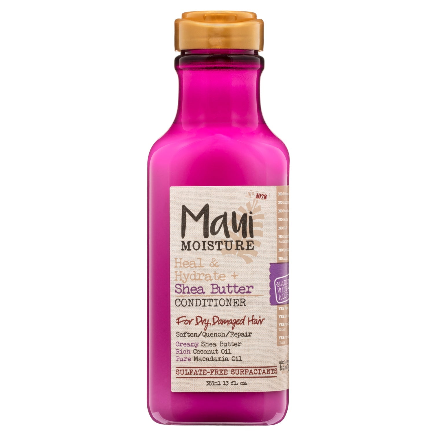 Maui Moisture Heal & Hydrate + Shea Butter Conditioner For Dry & Damaged Hair 385mL - Cutprice Online