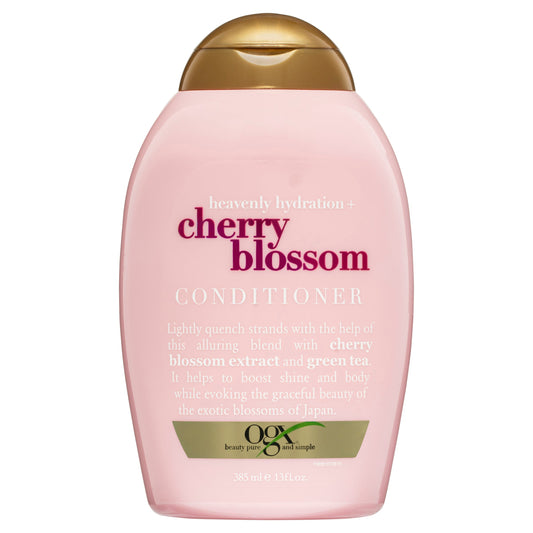 OGX Heavenly Hydration Cherry Blossom Conditioner 385ml - Cutprice Online