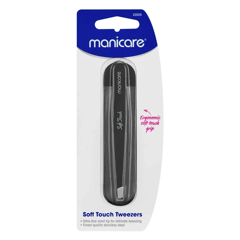 Manicare Soft Touch Tweezer Black