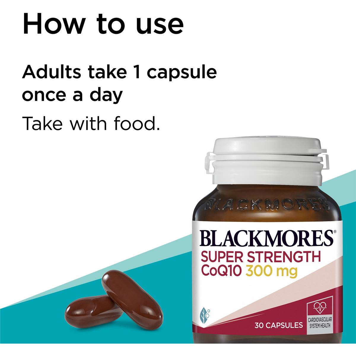 Blackmores Super Strength COQ10 300mg 30 Tablets - Cutprice Online