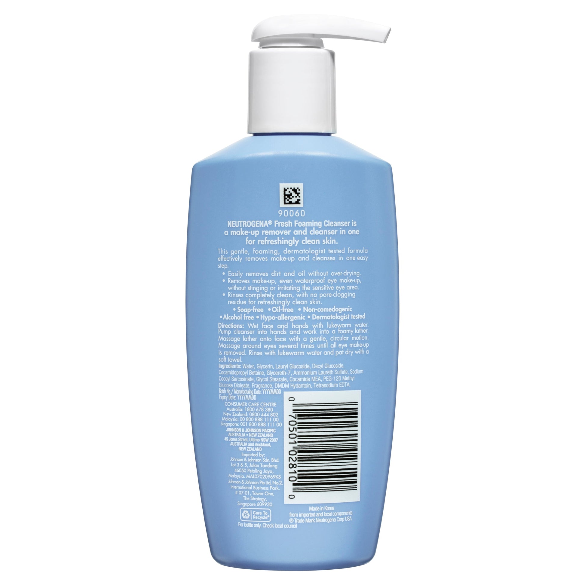 Neutrogena Ultra Gentle Foaming Cleanser 200ml - Cutprice Online