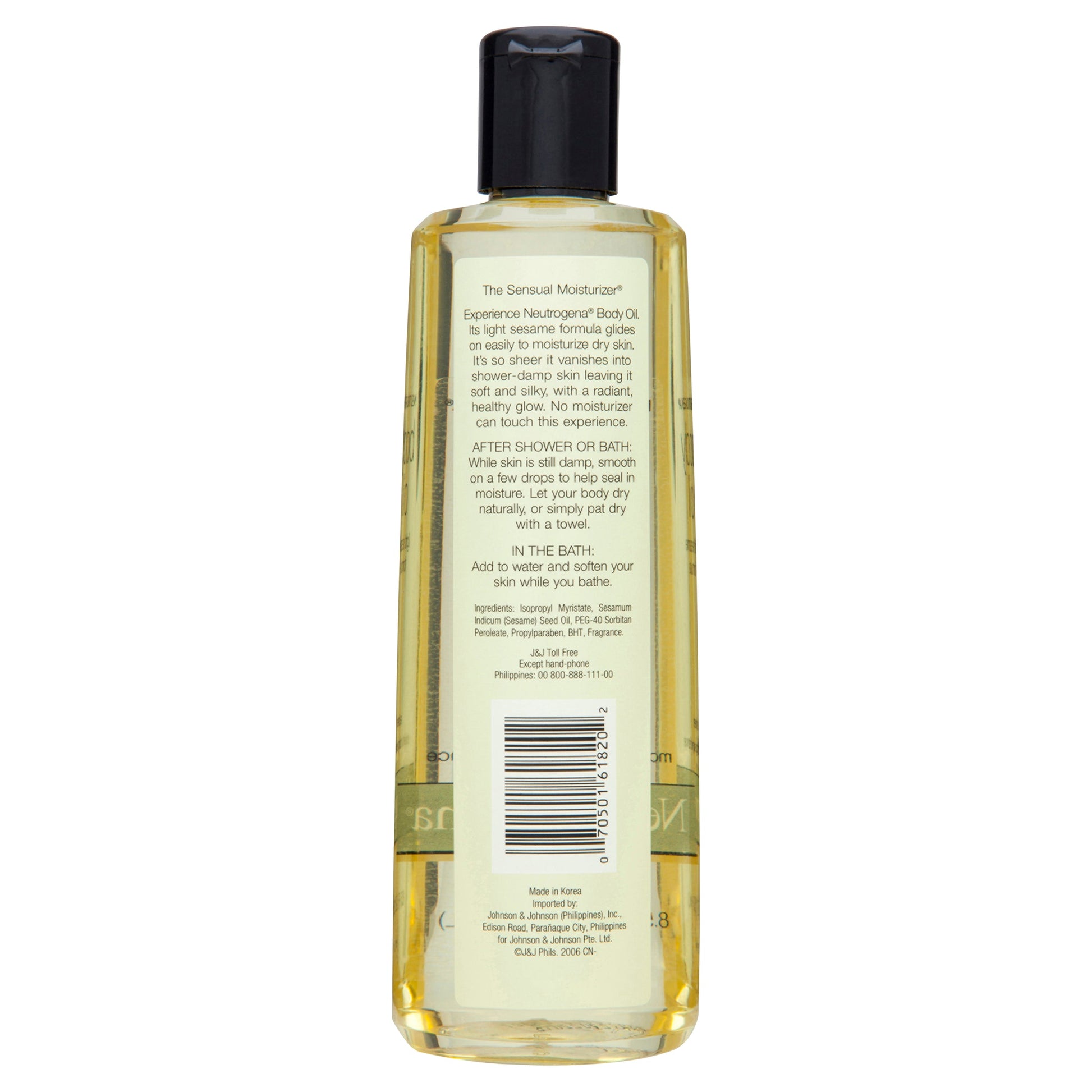 Neutrogena Body Oil Light Sesame 250mL - Cutprice Online