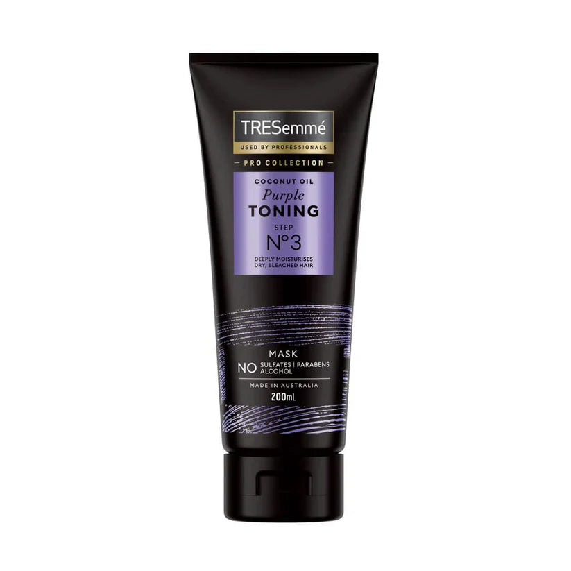 Tresemme Mask Coconut Oil Purple Toning Step No 3 200ml