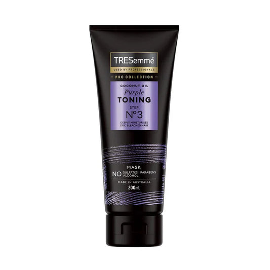 Tresemme Mask Coconut Oil Purple Toning Step No 3 200ml