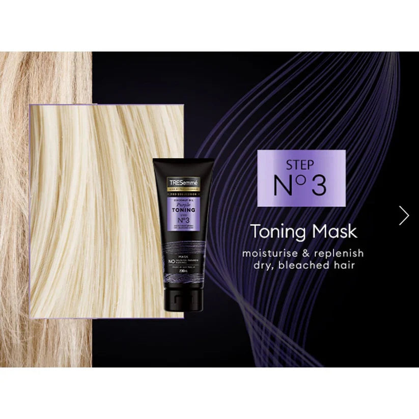 Tresemme Mask Coconut Oil Purple Toning Step No 3 200ml