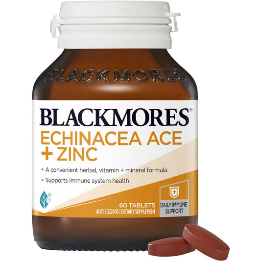 Blackmores Echinacea Ace + Zinc 60 Tablets - Cutprice Online