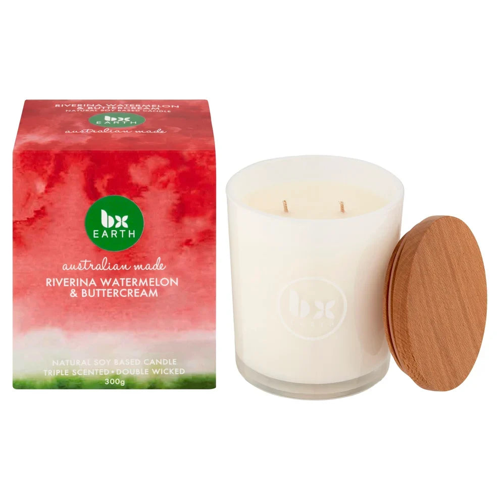 BX Riverina Watermelon & Buttercream Soy Candle 300g