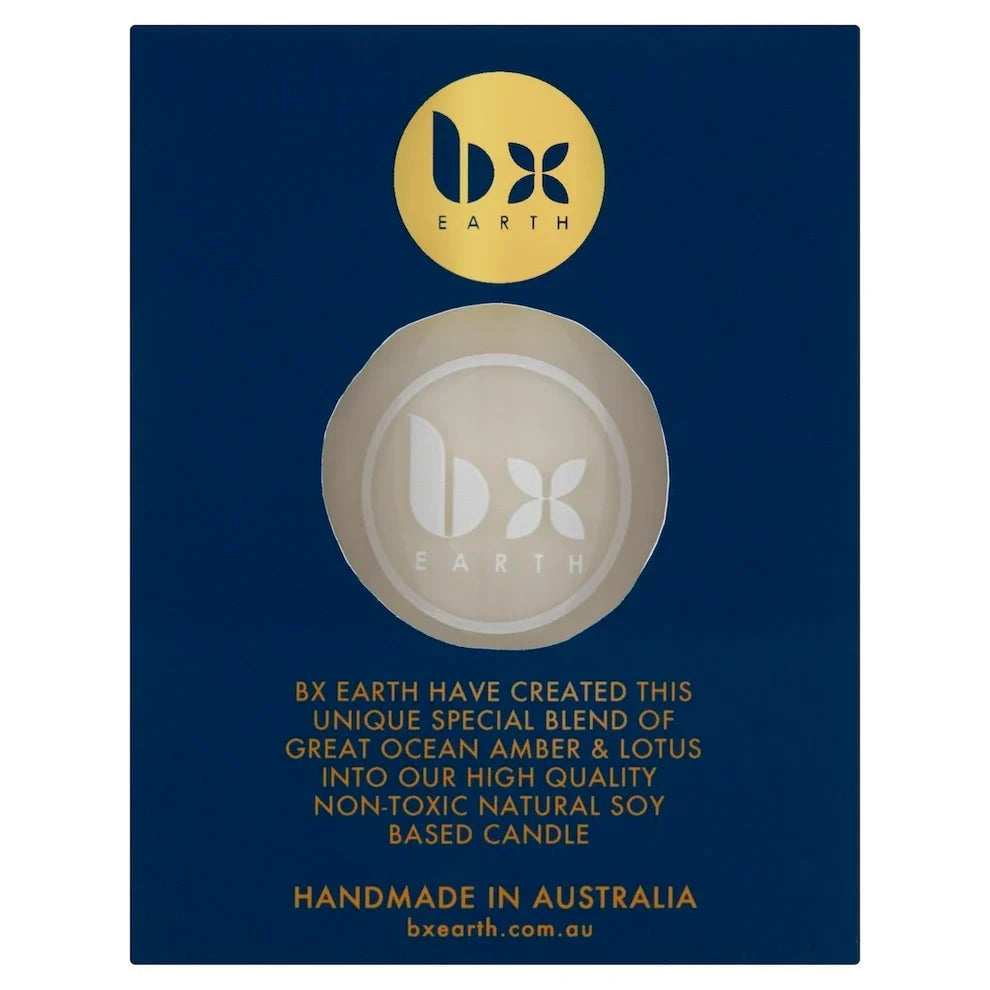 BX Earth Ocean Amber & Lotus Soy Candle 300g