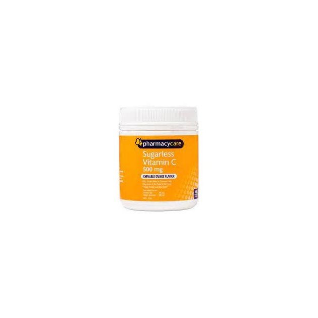 Pharmacy Care Sugarless Vitamin C 500mg Chewable Tablets 400 - Cutprice Online