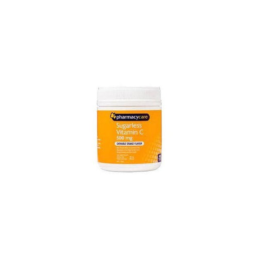 Pharmacy Care Sugarless Vitamin C 500mg Chewable Tablets 400 - Cutprice Online