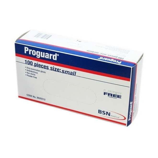 Proguard Examination Vinyl Gloves  Small 100PK - Cutprice Online