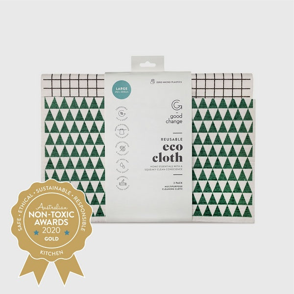 GOOD CHANGE STORE Eco Cloth Large X2 1 good change store