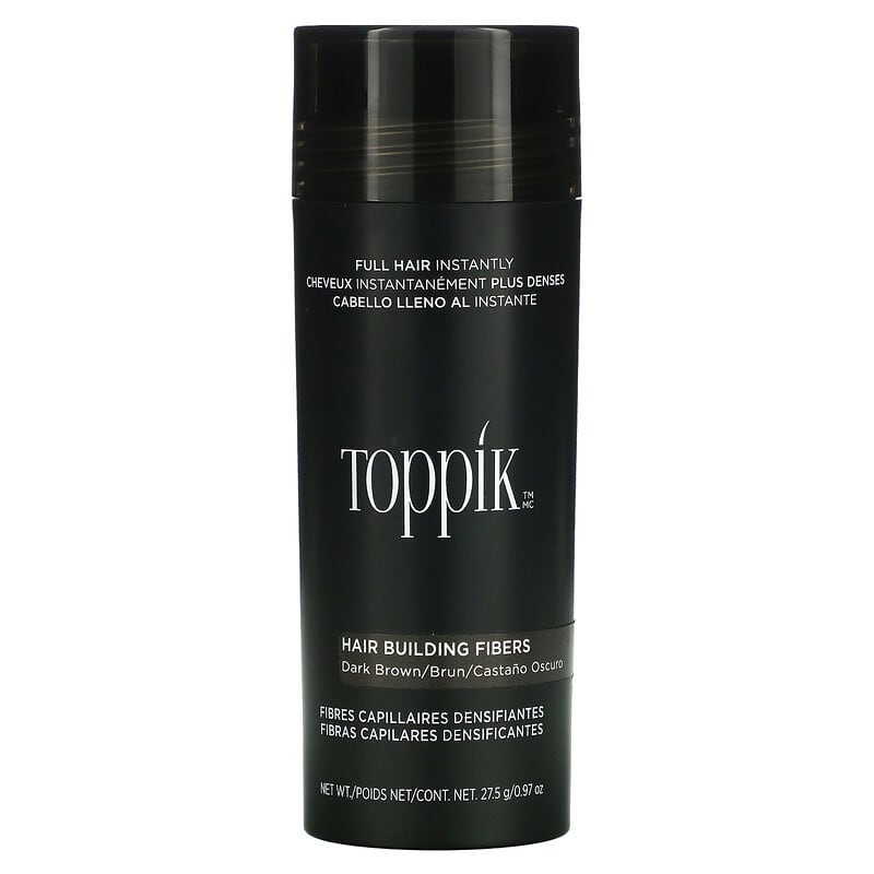 Toppik Hair Building Fibers Dark Brown 27.5g - Cutprice Online