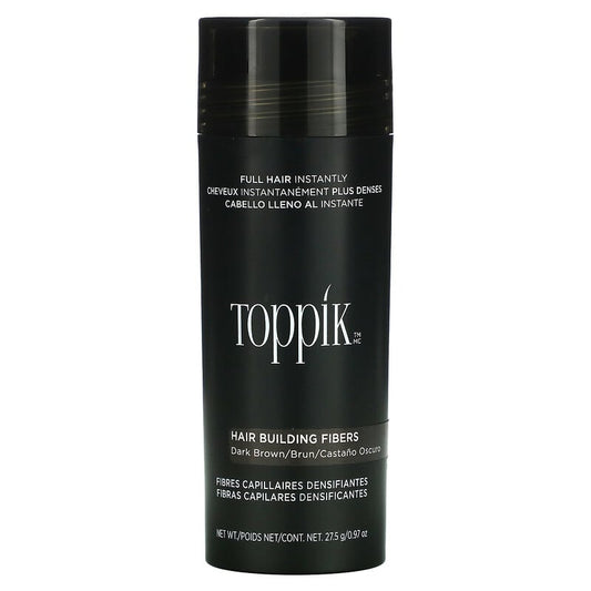 Toppik Hair Building Fibers Dark Brown 27.5g - Cutprice Online