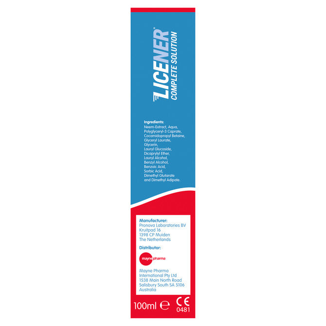 Licener Single Head Lice Treatment 100ml - Cutprice Online