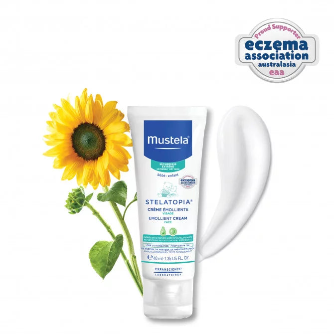 Mustela Stelatopia Emollient Face Cream 40ml - Cutprice Online