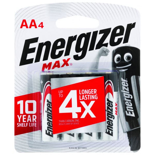 Energizer Max E91 AA BP4T - Cutprice Online