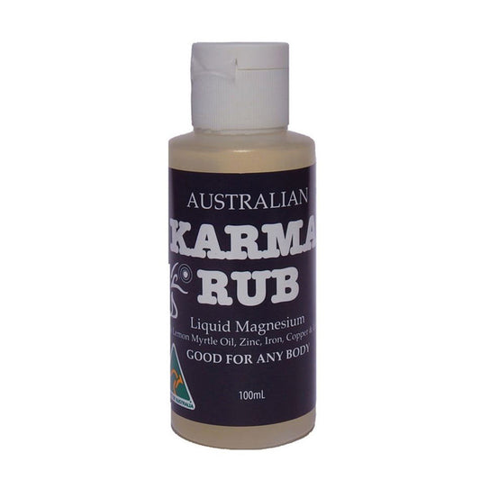 Karma Rub Natural Liquid Magnesium 100mL Karma