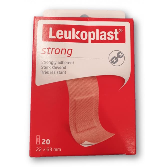 Leukoplast Strong Strips 22 X 63mm 20 Pack - Cutprice Online