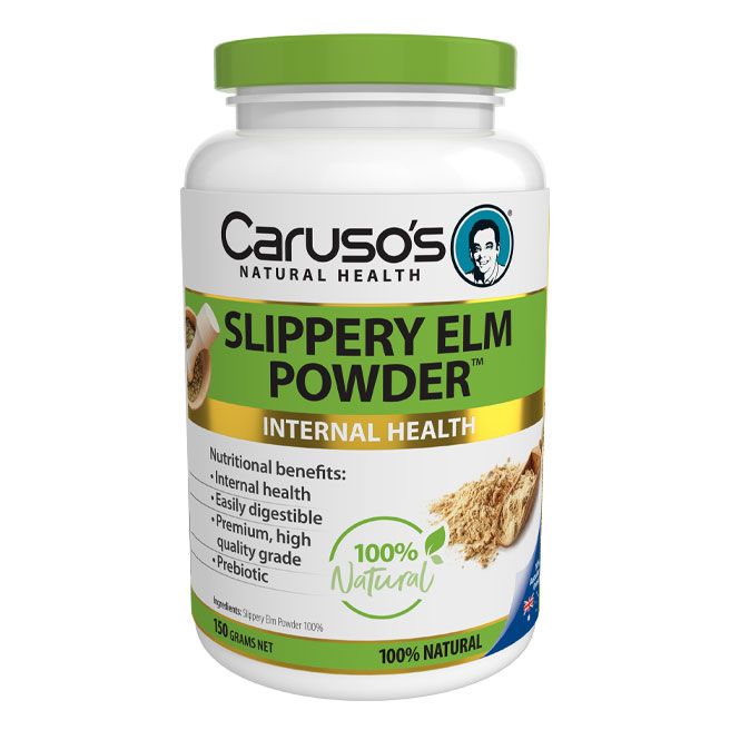 Caruso's Natural Health Slippery Elm Powder 150g Powder - Cutprice Online