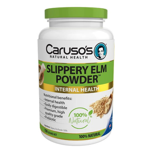Caruso's Natural Health Slippery Elm Powder 150g Powder - Cutprice Online