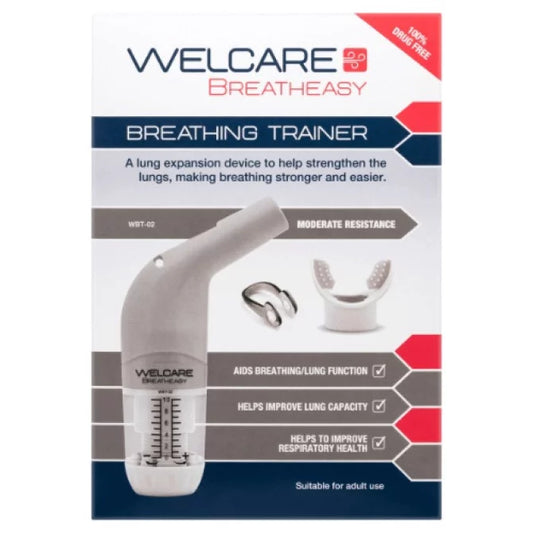 Welcare Breatheasy Breathing Trainer Moderate Resistance WBT-02 - Cutprice Online