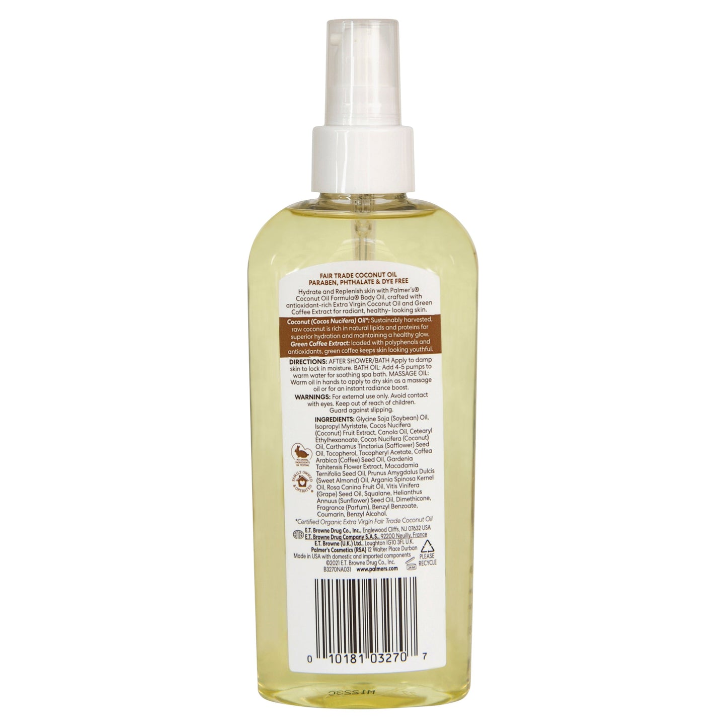Palmer's Coconut Oil Hydrate Replenish Body Oil 150ml - Cutprice Online