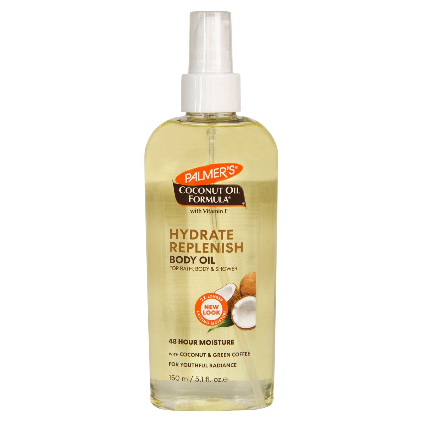 Palmer's Coconut Oil Hydrate Replenish Body Oil 150ml - Cutprice Online