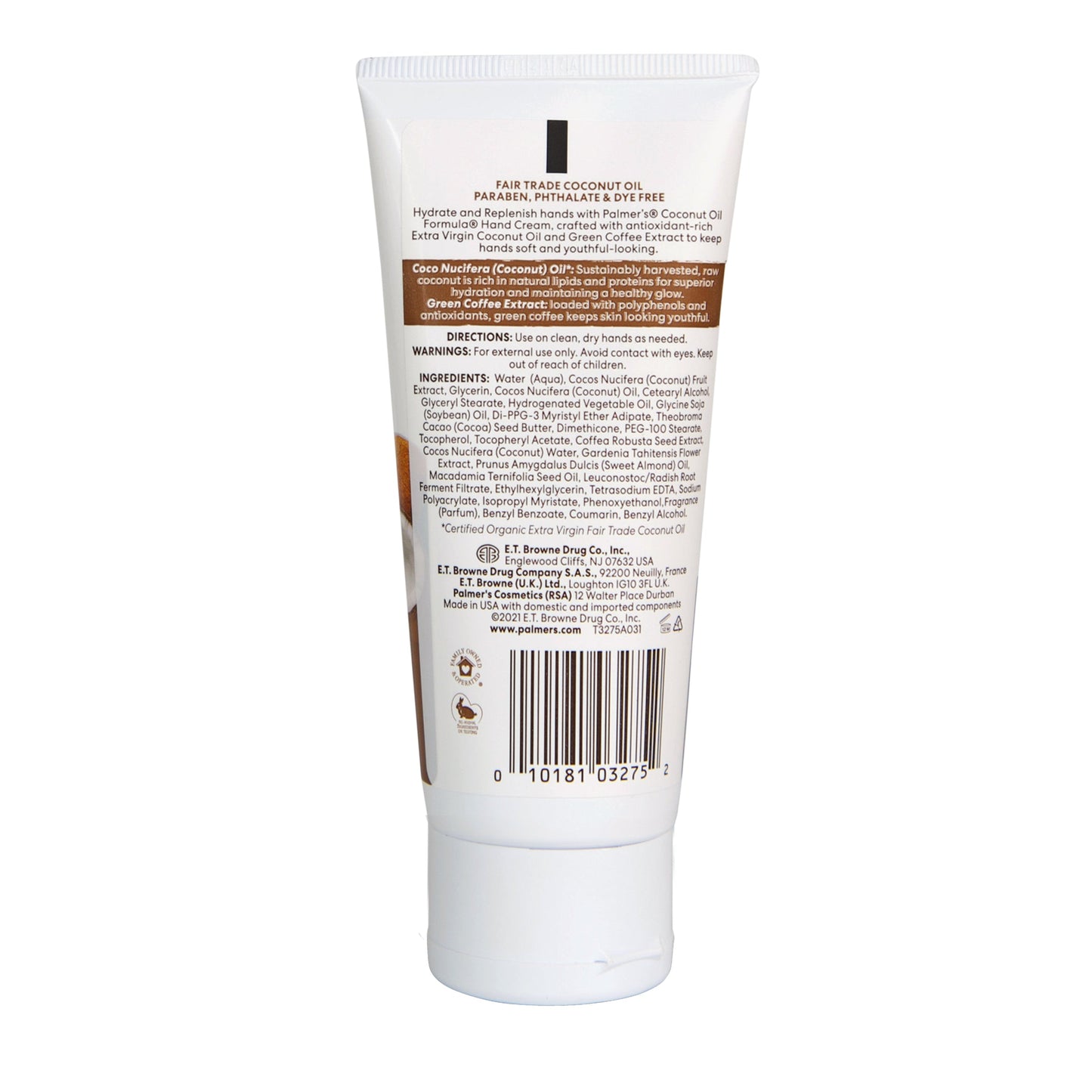 Palmer's Coconut Oil Hand Cream 96g - Cutprice Online
