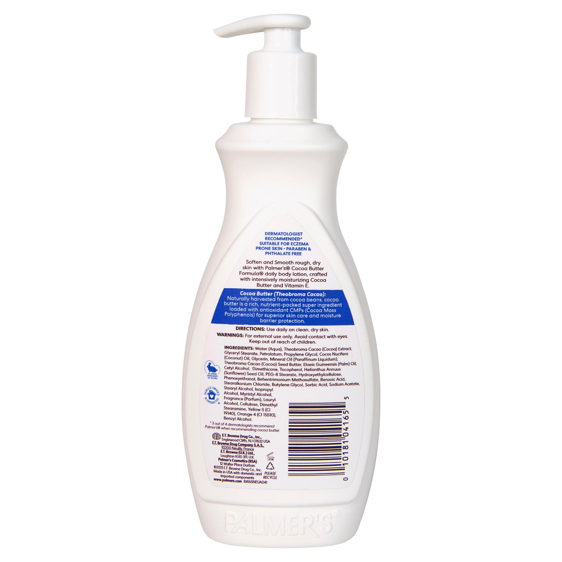 Palmers Cocoa Butter With Vitamin E Lotion 400ml - Cutprice Online