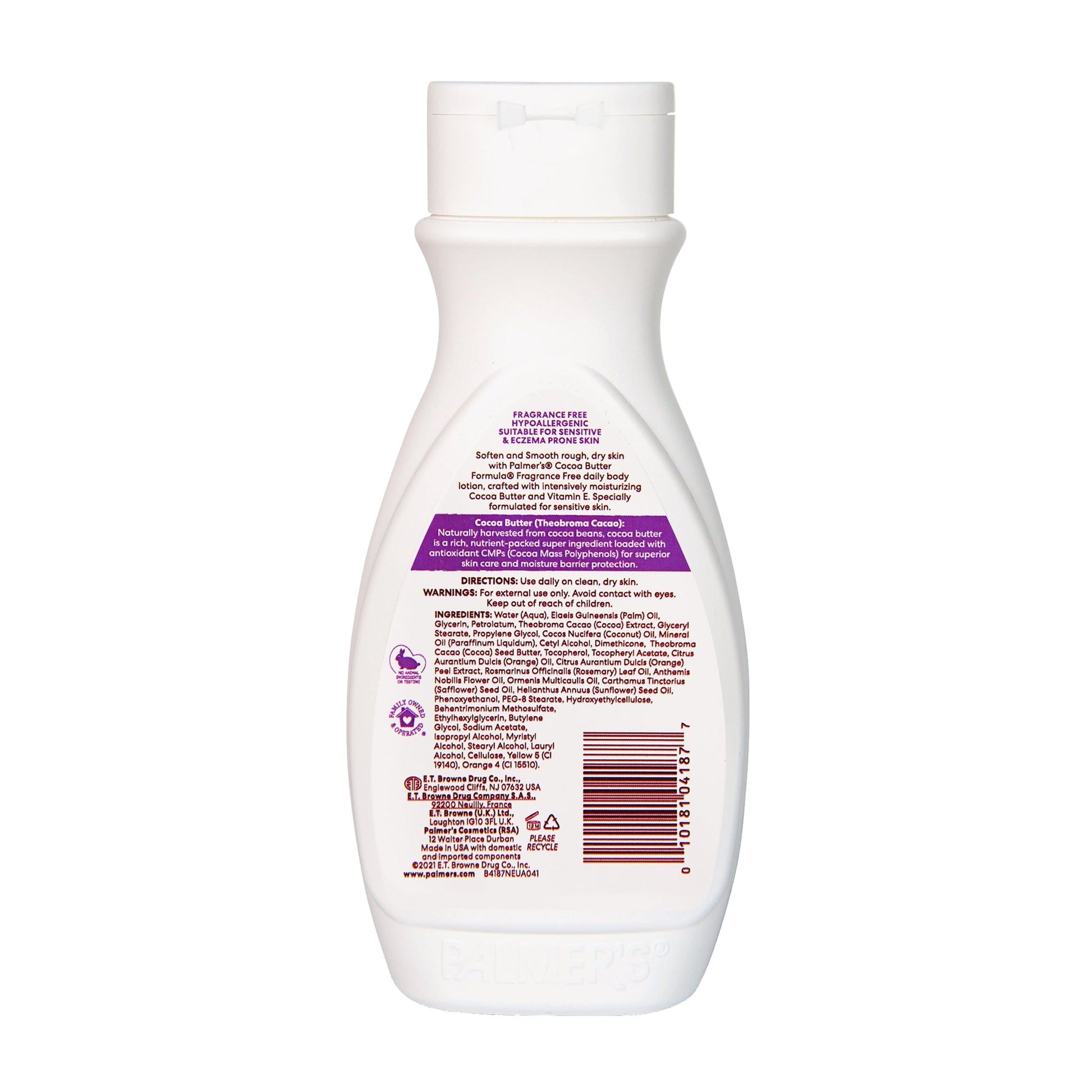 Palmer's Cocoa Butter Formula Fragrance Free Lotion 250mL - Cutprice Online