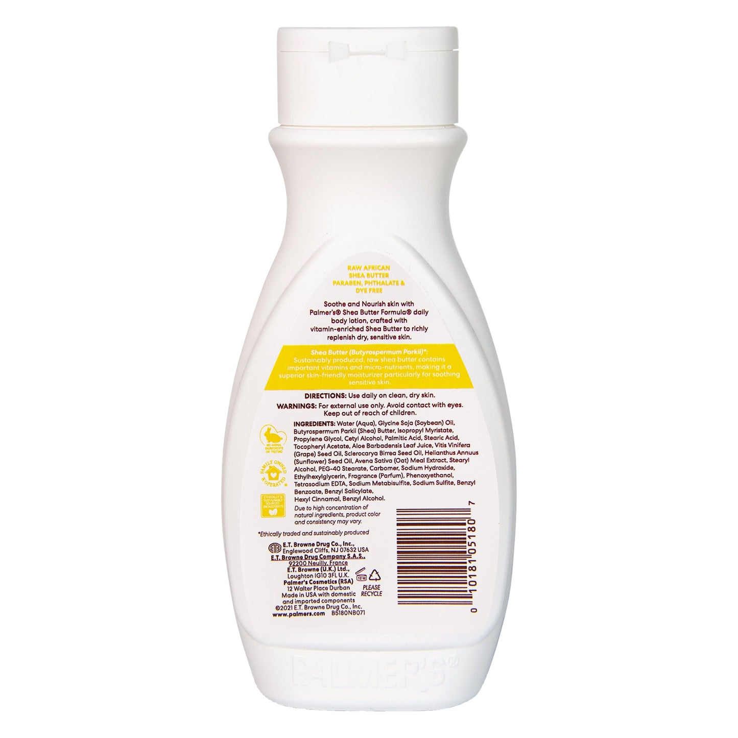 Palmer's Shea Butter Formula With Vitamin E 250ml - Cutprice Online
