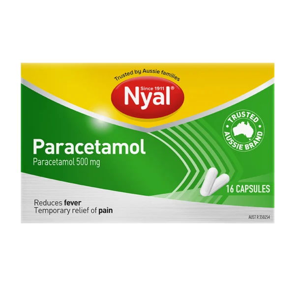 Nyal Paracetamol 16 Capsules