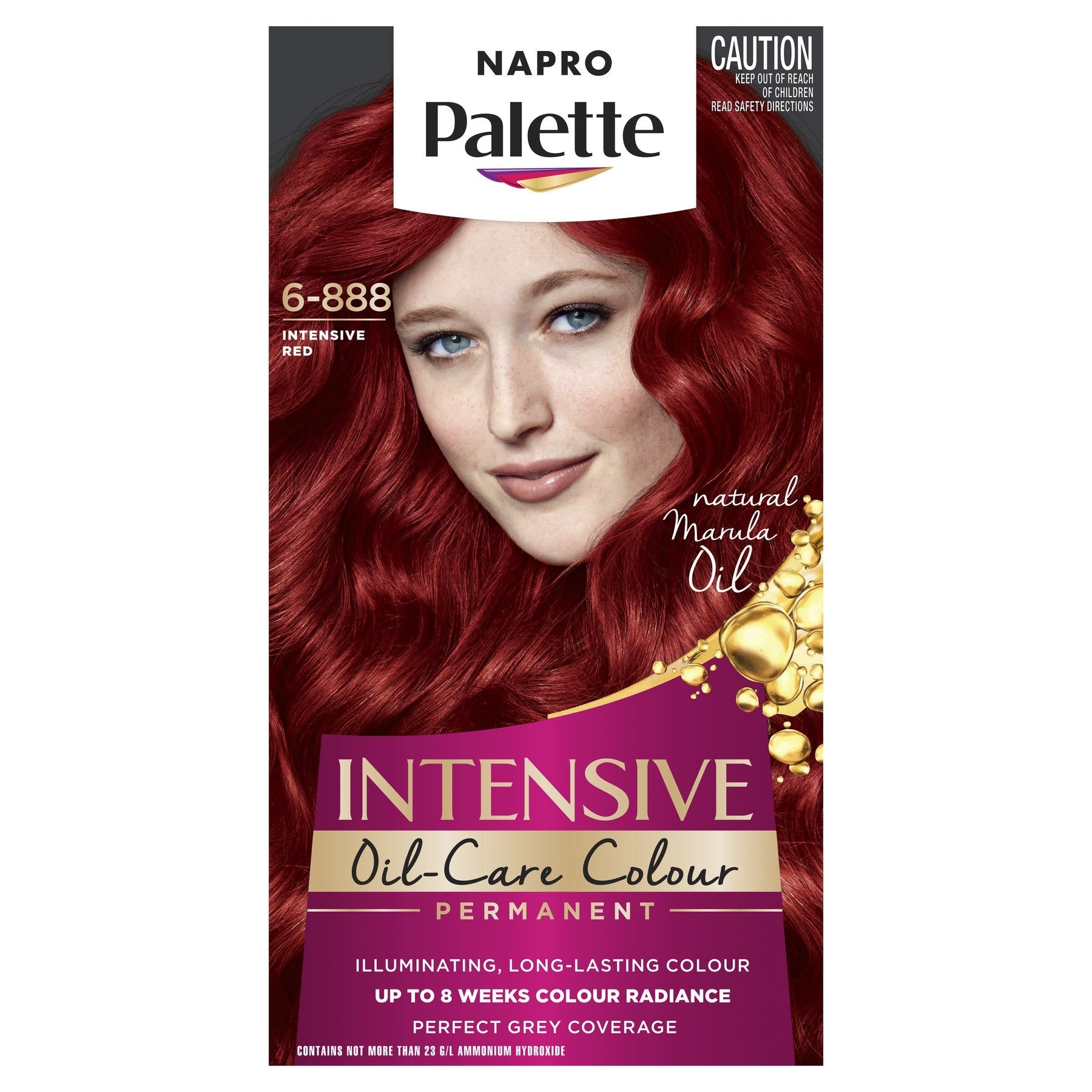 Napro Palette 6-888 Intense Red - 115ml - Cutprice Online